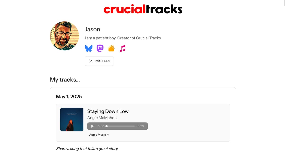 Quick note: CrucialTracks - Bringing back Memories with Music